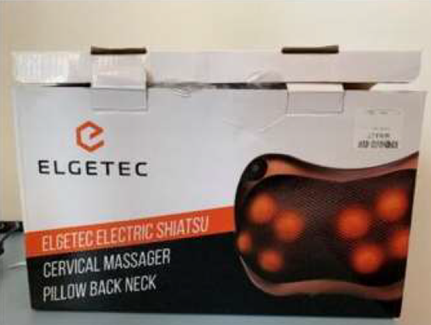 Elegetec Electric Shiatsu Cervical Massager Recall