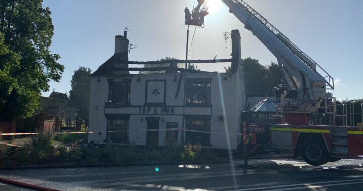 England cricketer’s pub gutted by devastating fire