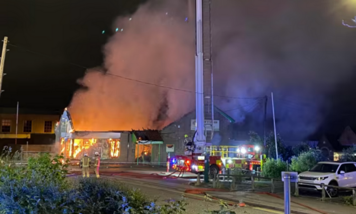 Electrical fire destroys Nottinghamshire business