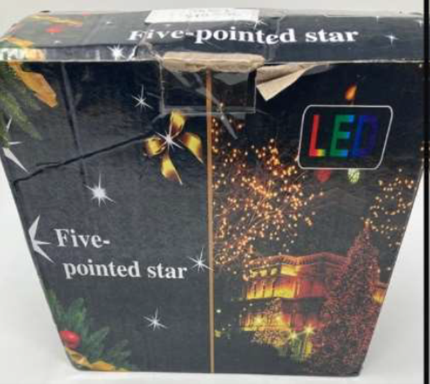 Star Shaped LED Lighting Chain Sold Via EBay Recall