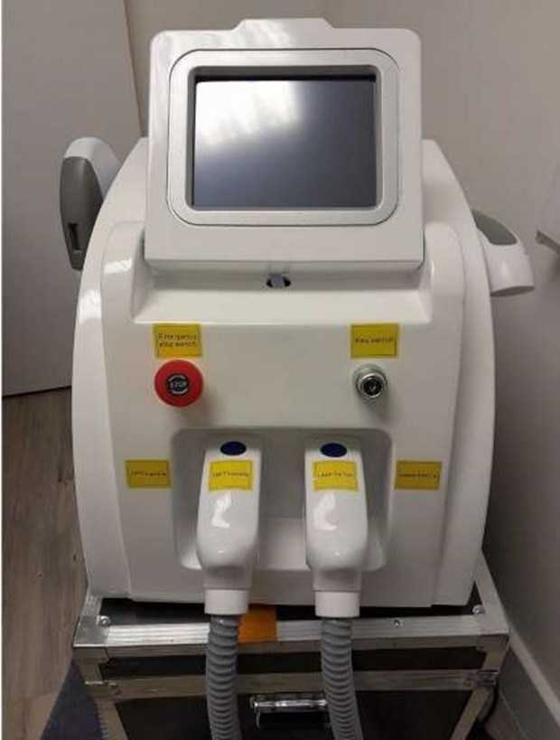 laser removal machine product recall