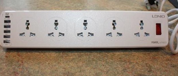 power strip safety notice