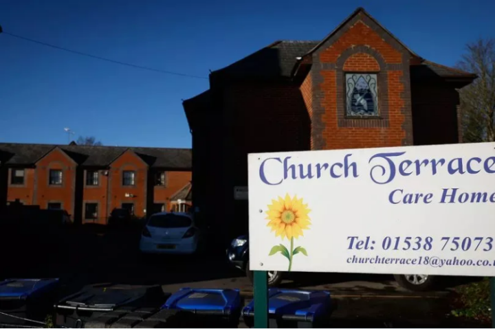 Care home evacuated after fire broke out