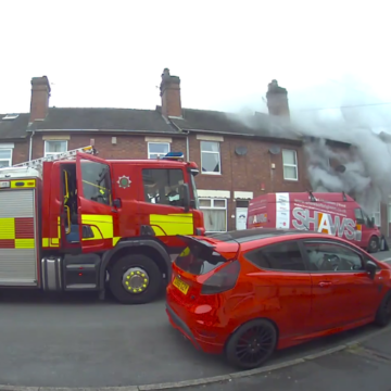 Staffordshire house fire